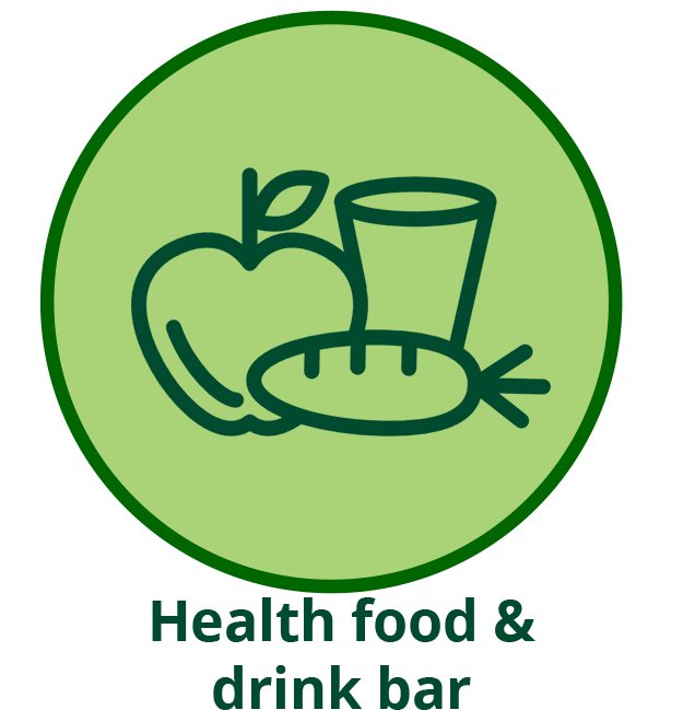 Build to rent health food drink bar