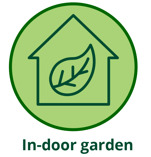 Build to rent indoor garden